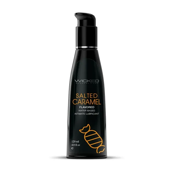 Aqua Salted Caramel Waterbased Lubricant 120 ml Wicked