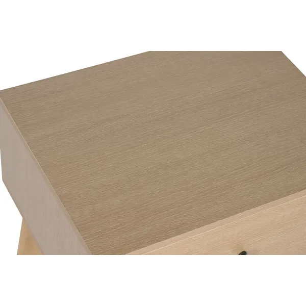 Naktsskapītis Home ESPRIT Dabisks 45 x 36 x 49 cm