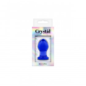 Anal plug NS Novelties Crystal (by NSN) Blue
