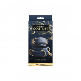 Cuffs NS Novelties Bondage Couture Blue