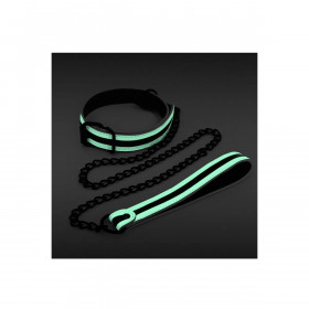 Collar with lead NS Novelties Glo