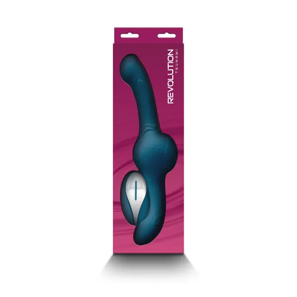 Double Penetration Stroker NS Novelties Revolution Blue
