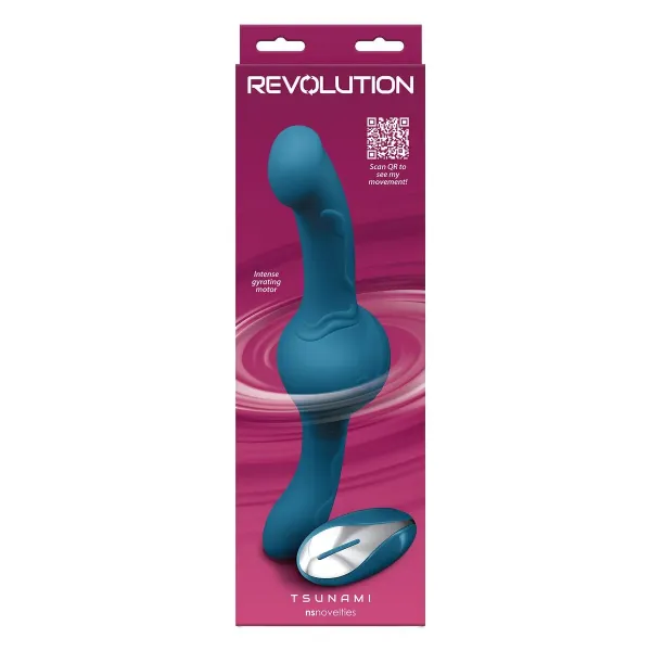 Double Penetration Stroker NS Novelties Revolution Blue