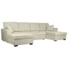 Sofabed Home ESPRIT Sand Modern 298 x 154 x 92 cm