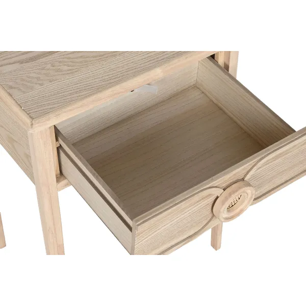 Nightstand Home ESPRIT Natural 48 x 35 x 65 cm