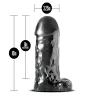 Realistic Dildo Blush Jet PVC Ø 8,2 cm