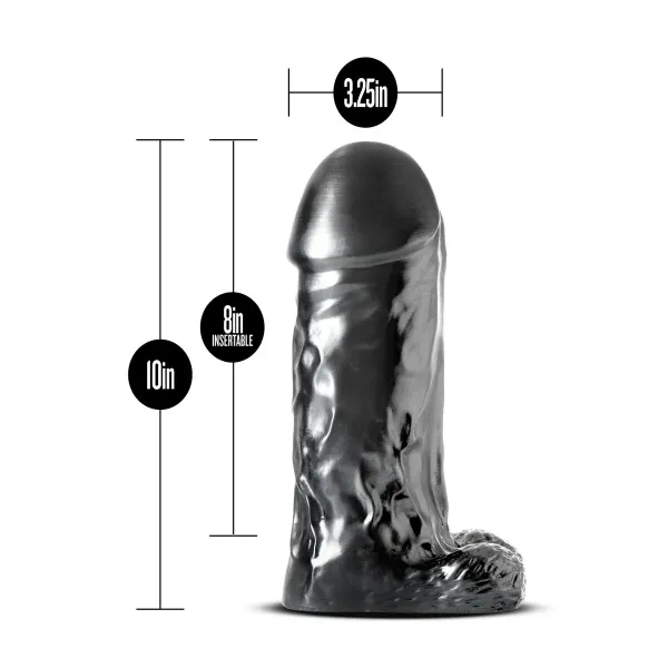 Realistic Dildo Blush Jet PVC Ø 8,2 cm