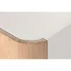 Nightstand Home ESPRIT White Natural 40 x 35 x 50 cm