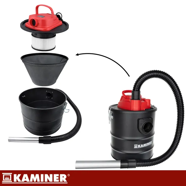 Fabric filter for 1170 ash vacuum cleaner