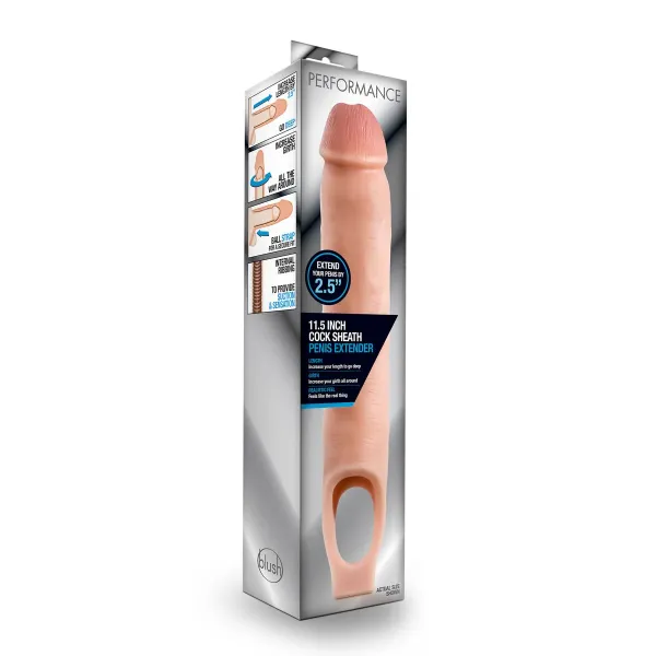 Penis cover Blush Performance Meat Ø 4,9 cm 21,6 cm