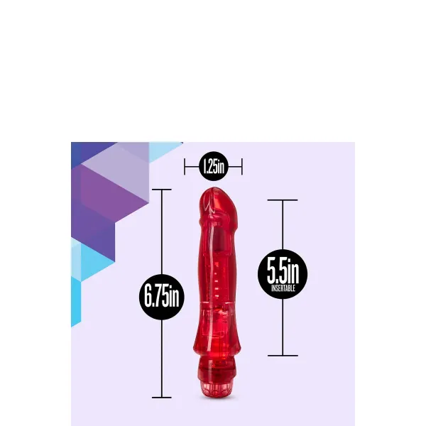 Vibrator Blush Naturally Yours Red