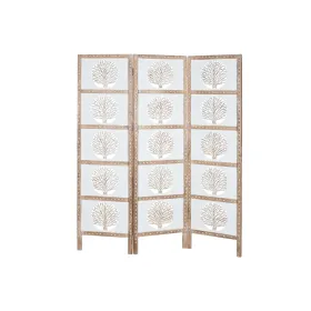 Širma Home ESPRIT Balta Natūralus Mango mediena Medžio MDF 153 X 2,3 X 182 CM