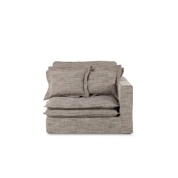 Sofa module Home ESPRIT Light brown 120 X 120 X 95 CM