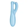 Massager Satisfyer Threesome 4 Connect Blue