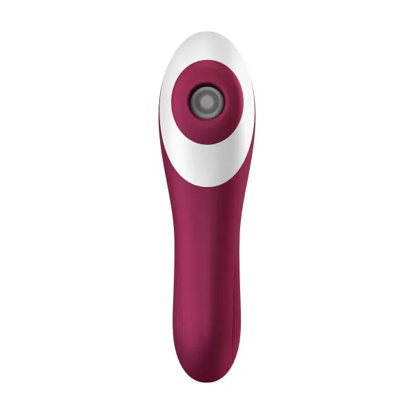 Clitoris Suction Stimulator Satisfyer Dual Crush Red