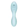 Clitoris Suction Stimulator Satisfyer Cruvy Trinity 5+ Blue
