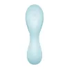 Clitoris Suction Stimulator Satisfyer Cruvy Trinity 5+ Blue