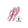 G-Spot Vibrator Satisfyer Air Pump Bunny 2 Light Pink 23,7 x 11,7 x 7,5 cm
