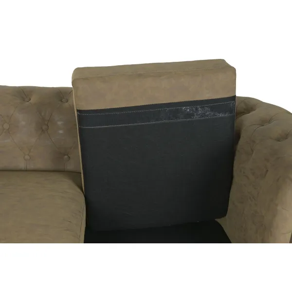 Диван Home ESPRIT Коричневый Vintage 160 X 82 X 76 CM