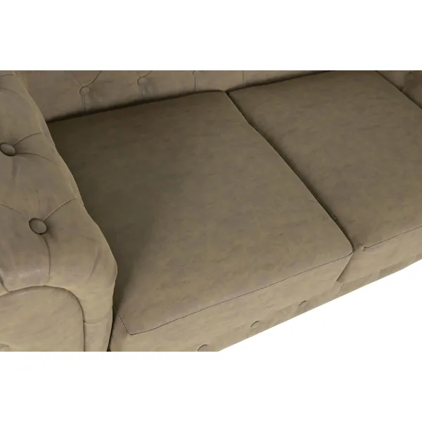 Диван Home ESPRIT Коричневый Vintage 160 X 82 X 76 CM