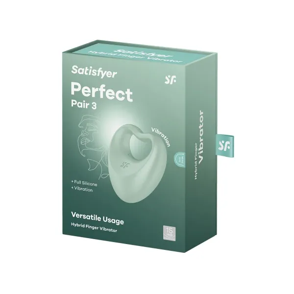 Cock Ring Satisfyer Perfect Pair 3 Green