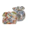 Naudas kaste Home ESPRIT Sveķi Zilonis 11,5 X 11 X 11 CM (2 gb.)
