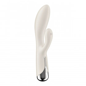 Dual Stimulation Vibe Satisfyer Spinning Rabbit 1 White