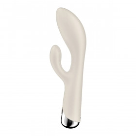 Dual Stimulation Vibe Satisfyer Spinning Rabbit 1 White