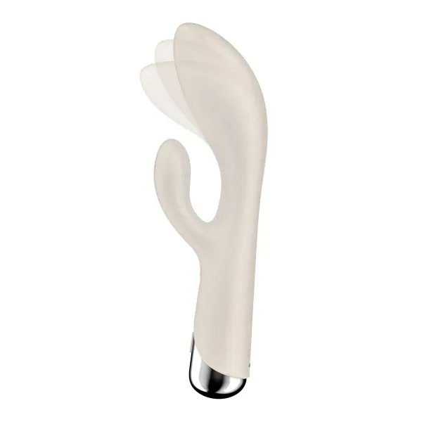 Dual Stimulation Vibe Satisfyer Spinning Rabbit 1 White