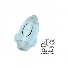 Clitoris Suction Stimulator Satisfyer Mission Control Blue