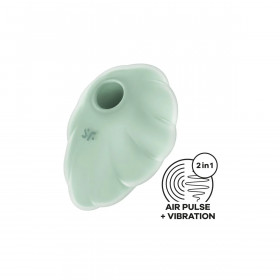 Clitoris Suction Stimulator Satisfyer Cloud Dancer Green