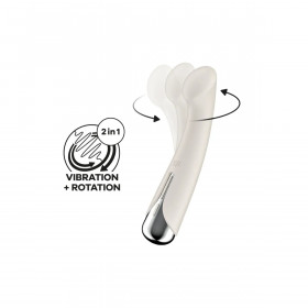 G-Spot Vibrator Satisfyer Spinning G-Spot 1 White 23,5 x 11,7 x 7,5 cm