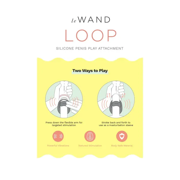 Accessory Loop Silcone Penis Play Le Wand