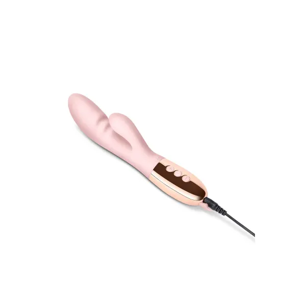Dual Stimulation Vibe Le Wand Blend Rose Gold Rose Gold