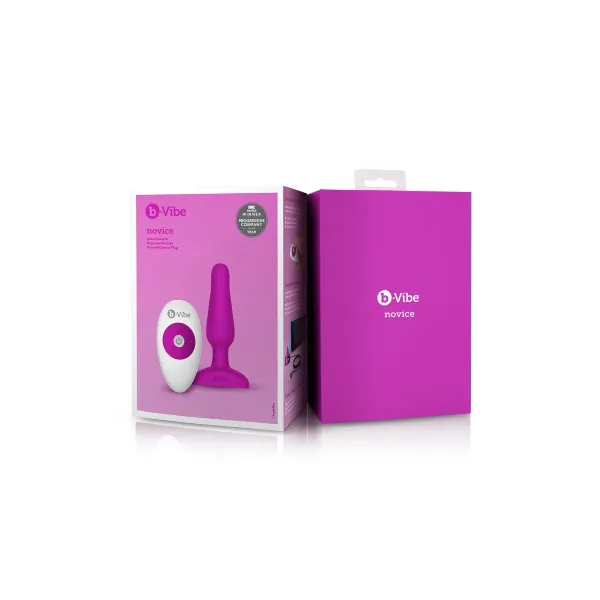 Novice Remote Control Plug Fuchsia B-Vibe 5886010000 Pink
