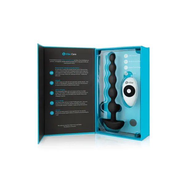 Anal Beads Black B-Vibe 9516