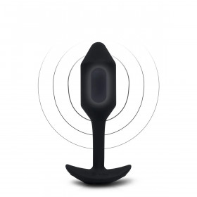 Snug M Anal Plug B-Vibe Vibrating Black