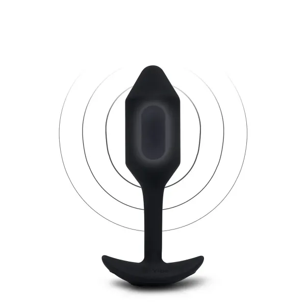 Snug M Anal Plug B-Vibe Vibrating Black