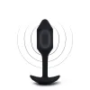 Snug M Anal Plug B-Vibe Vibrating Black