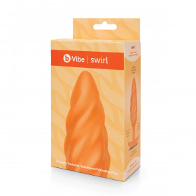 Vibrating Butt Plug B-Vibe Swirl Texture
