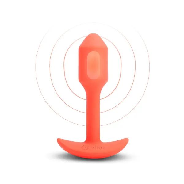 Anal plug B-Vibe Vibrating Snug Orange