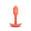 Anal plug B-Vibe Vibrating Snug Orange