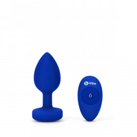 Vibrator B-Vibe Vibrating Jewel Navy Blue L/XL