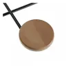 Coat rack Versa Metal Wood Resin MDF Wood (30 x 8 x 52 cm)