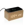 Часы-будильник Versa Деревянный MDF Минималистичный 7 x 7 x 15 cm