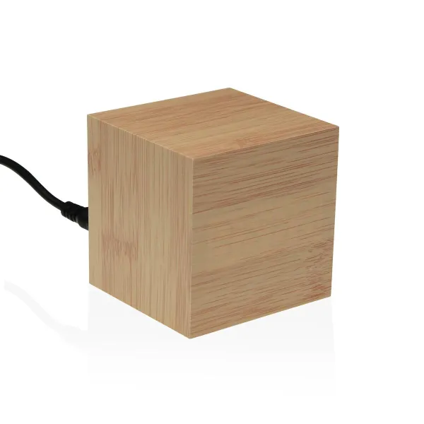 Modinātājpulkstenis Versa Koks MDF Minimālists 6,4 x 6,3 x 6,4 cm
