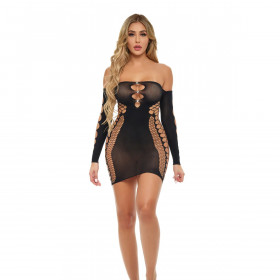 Dress Pink Lipstick Black (One size)