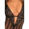 Leotard René Rofé Black S/M