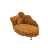 Korurasia Versa Sinappi Polyesteri Metalli Peili Puu MDF 12,5 X 17 X 26,5 CM Sohva