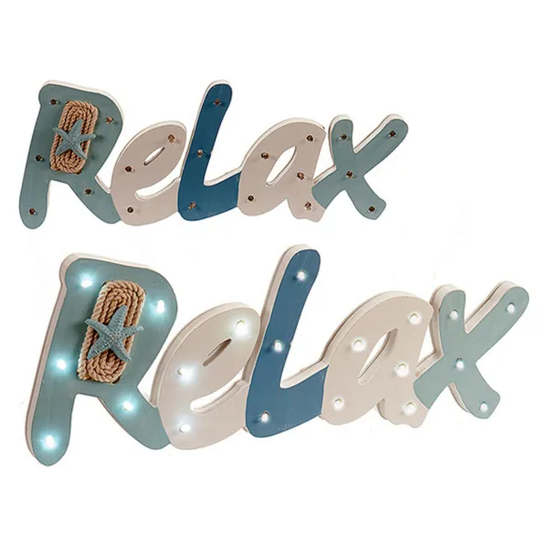 Wooden Sign Gift Decor LED Lights